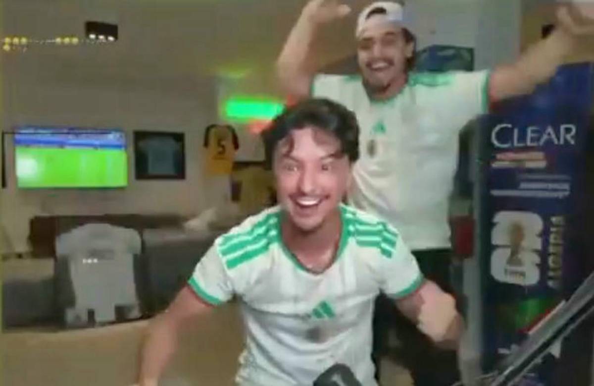 El vídeo viral del Mundial: dos argelinos celebran un gol del rival porque así evitan enfrentarse a España
