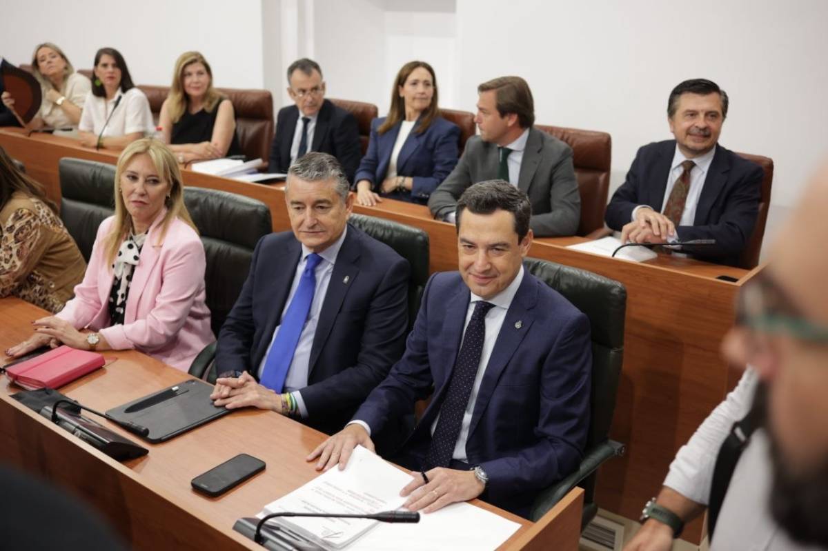 pleno investidura Juanma Moreno Parlamento andaluz 2026
