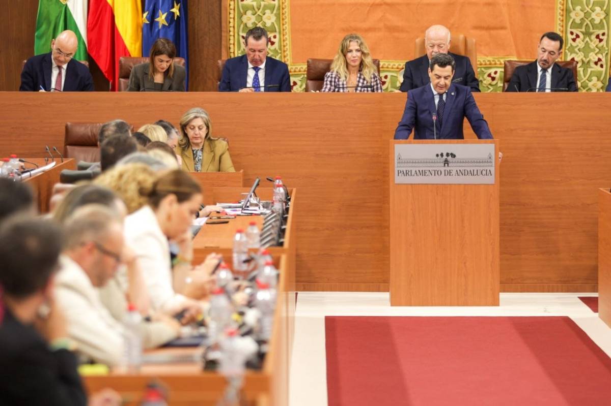 Discurso completo de Juanma Moreno en la primera sesión del pleno de investidura