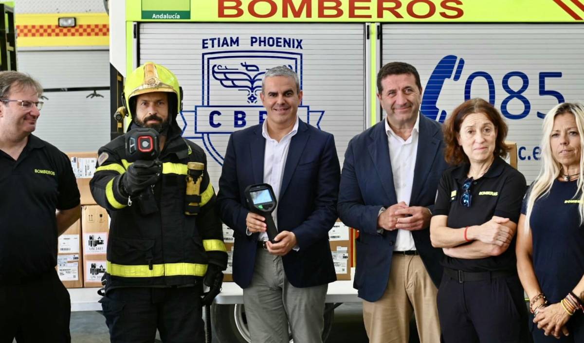 Jerez, Cádiz y Algeciras, contra el fuego: el Consorcio refuerza sus parques con cámaras térmicas de última generación