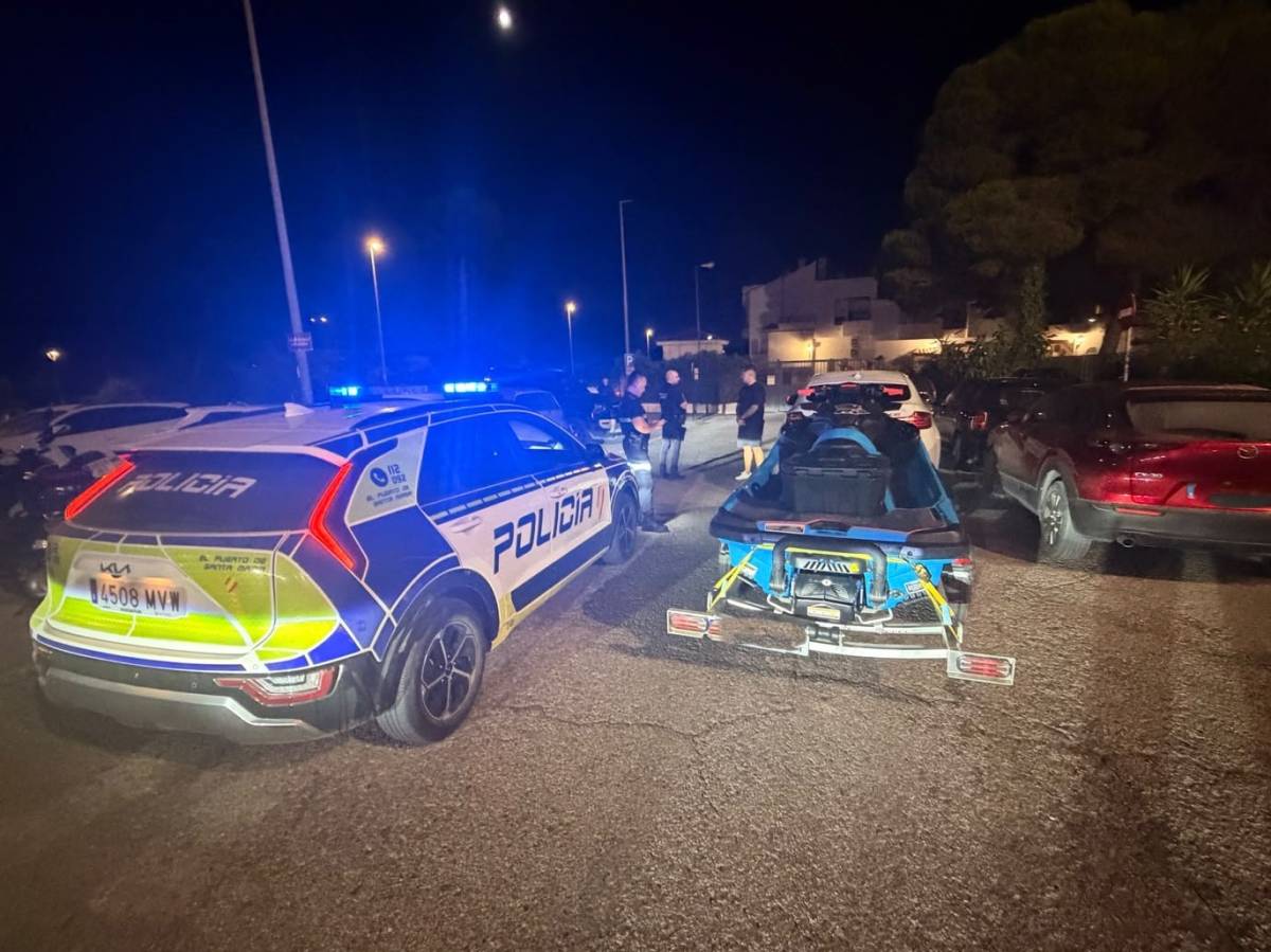 El primer fin de semana fuerte del verano en El Puerto: más de 200 llamadas a la Policía y seis accidentes de tráfico