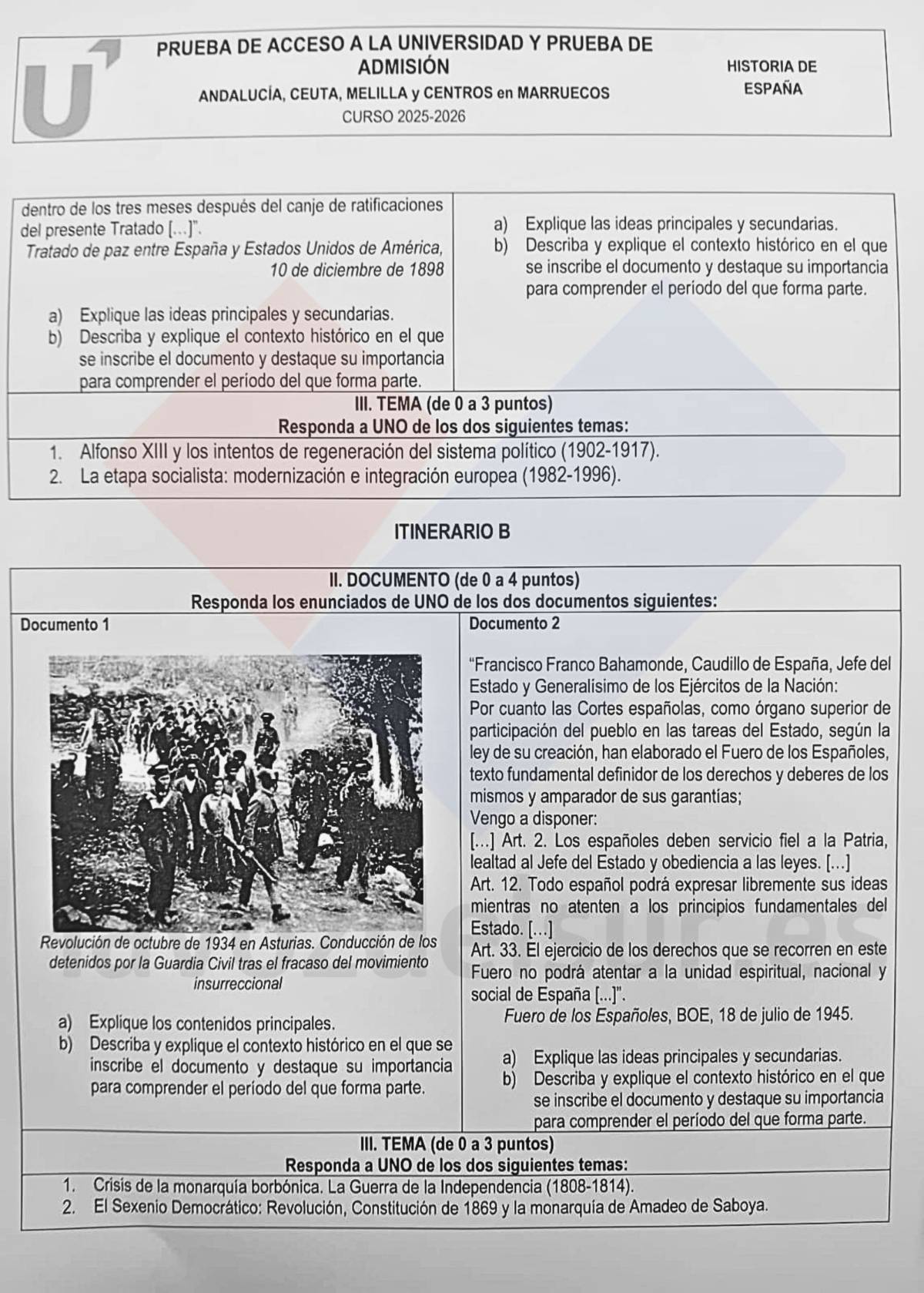 La segunda hoja de Historia. - La segunda hoja de Historia.