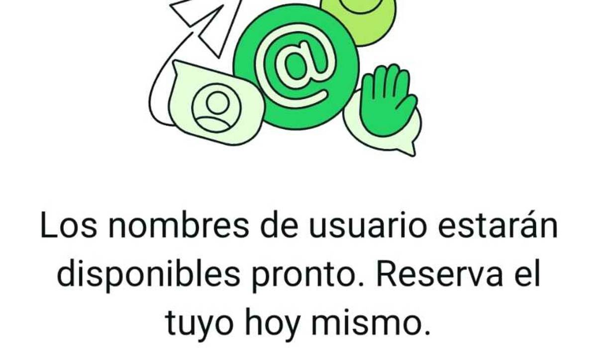 WhatsApp permite reservar nombres de usuario - WhatsApp permite reservar nombres de usuario