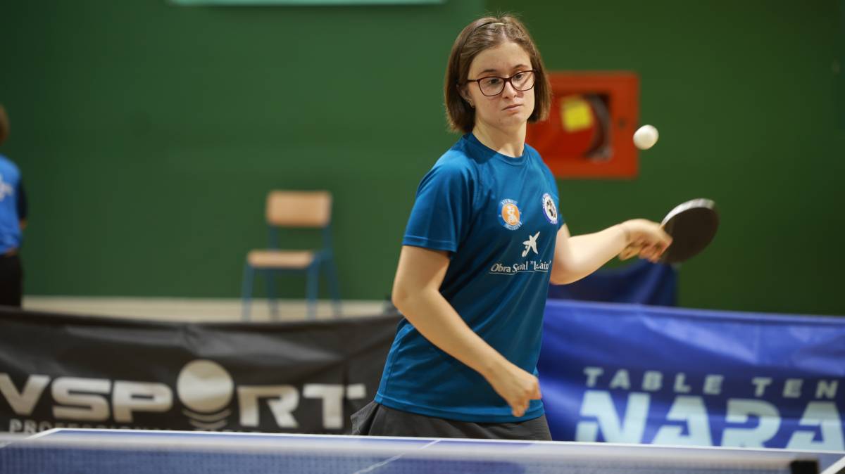 Claudia Reynaldo tenis de mesa 