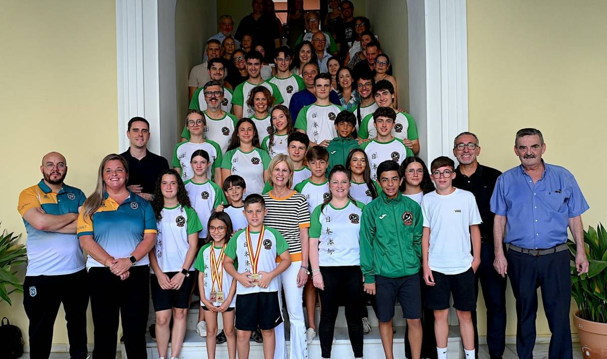 Alumnos de plata, un centro de oro: Jerez reconoce 50 años de éxitos de la Escuela de Nihon Tai-Jitsu del Club Nazaret