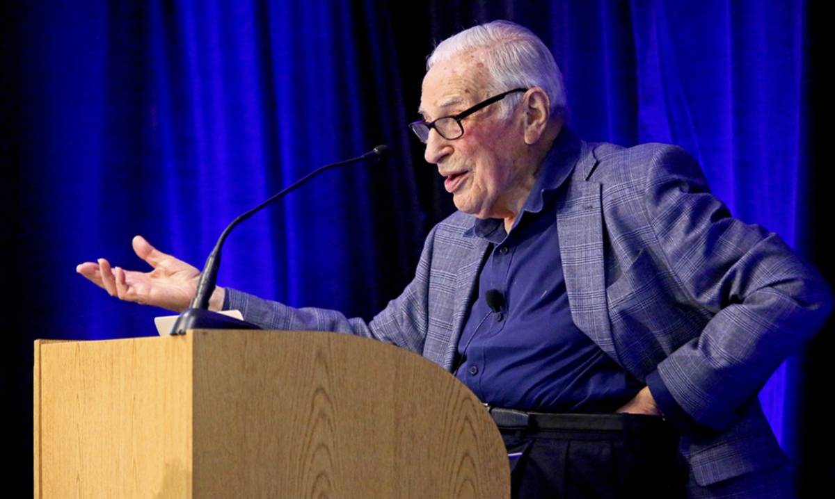 Kenneth Arrow, en una intervención. - 