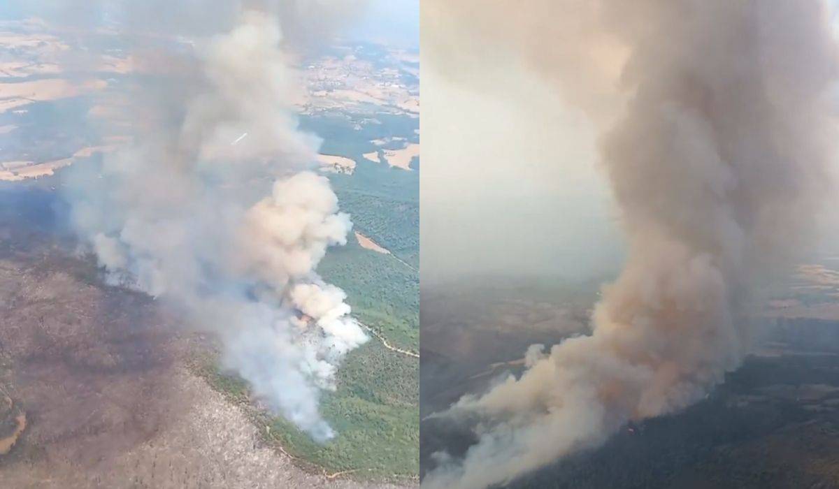 Girona, contra el fuego y el viento: una tarde decisiva con miles de vecinos confinados