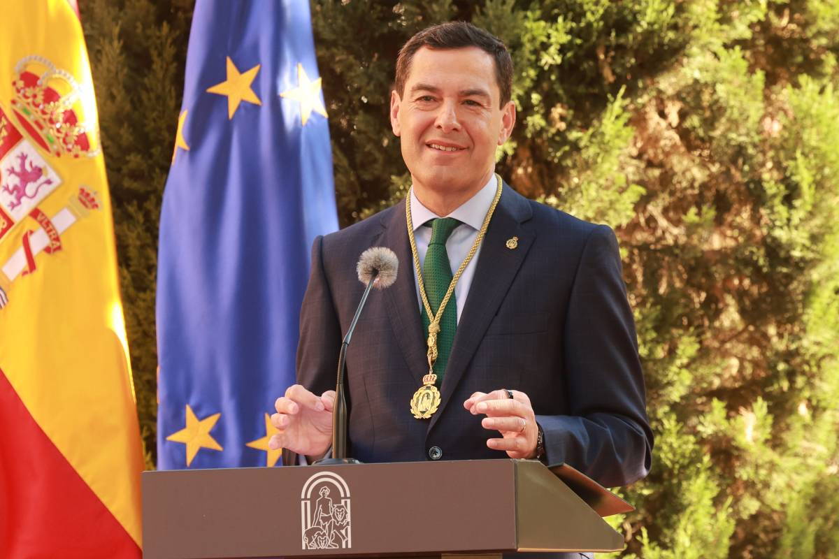 La toma de posesión de Juanma Moreno como presidente de la Junta, en imágenes