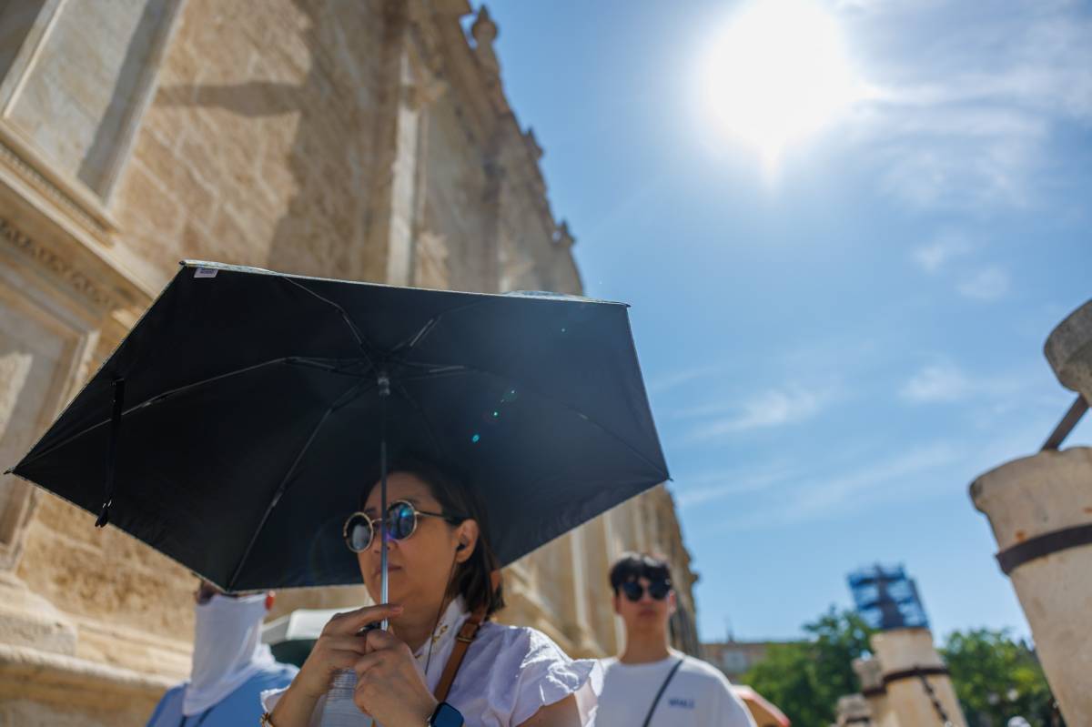 Ola de calor en Sevilla. - JUAN CARLOS TORO