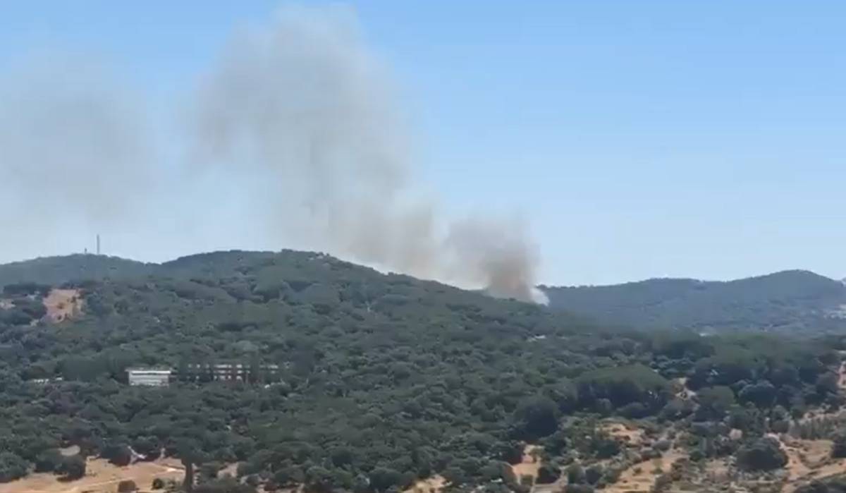 Alerta en la Sierra de Grazalema por un incendio forestal