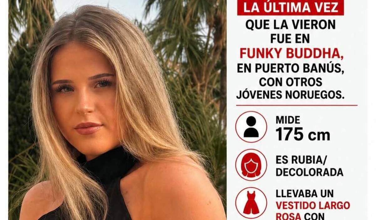 Desaparecida en Málaga una joven tras el partido de Brasil-Noruega: la última pista la sitúa en Puerto Banús