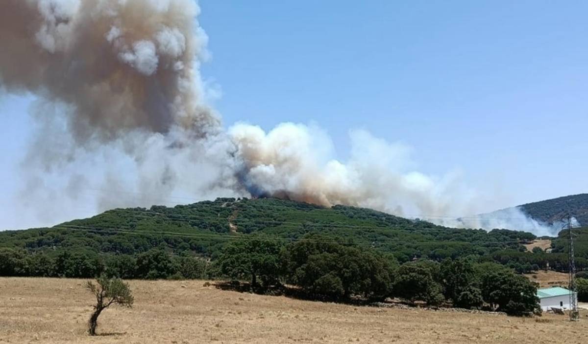 Más de 60 desalojados por el incendio de Grazalema: el Infoca pasa a fase de emergencia