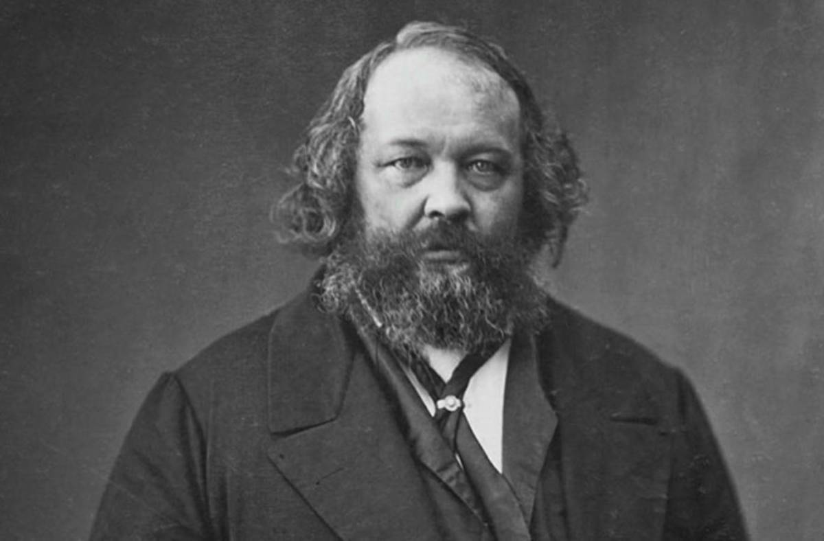 Retrato de Mijaíl Bakunin. - 