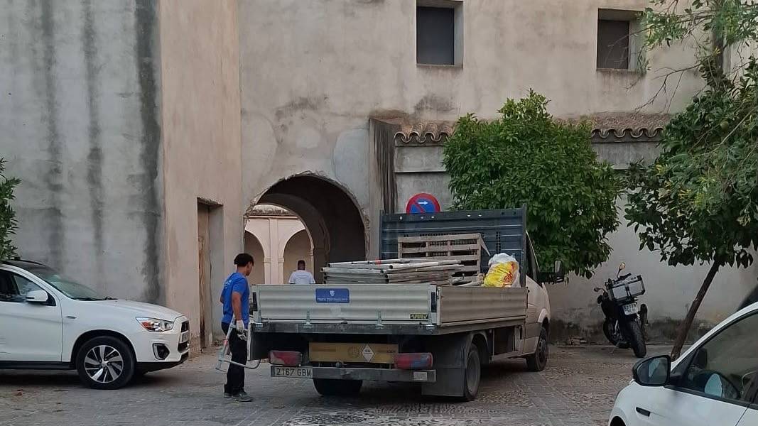 Las obras de la futura sede de la Hermandad del Rocío de Jerez ya están en marcha