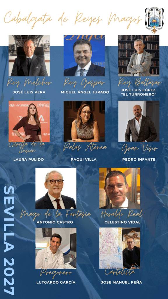 Todos los elegidos para la Cabalgata 2027.