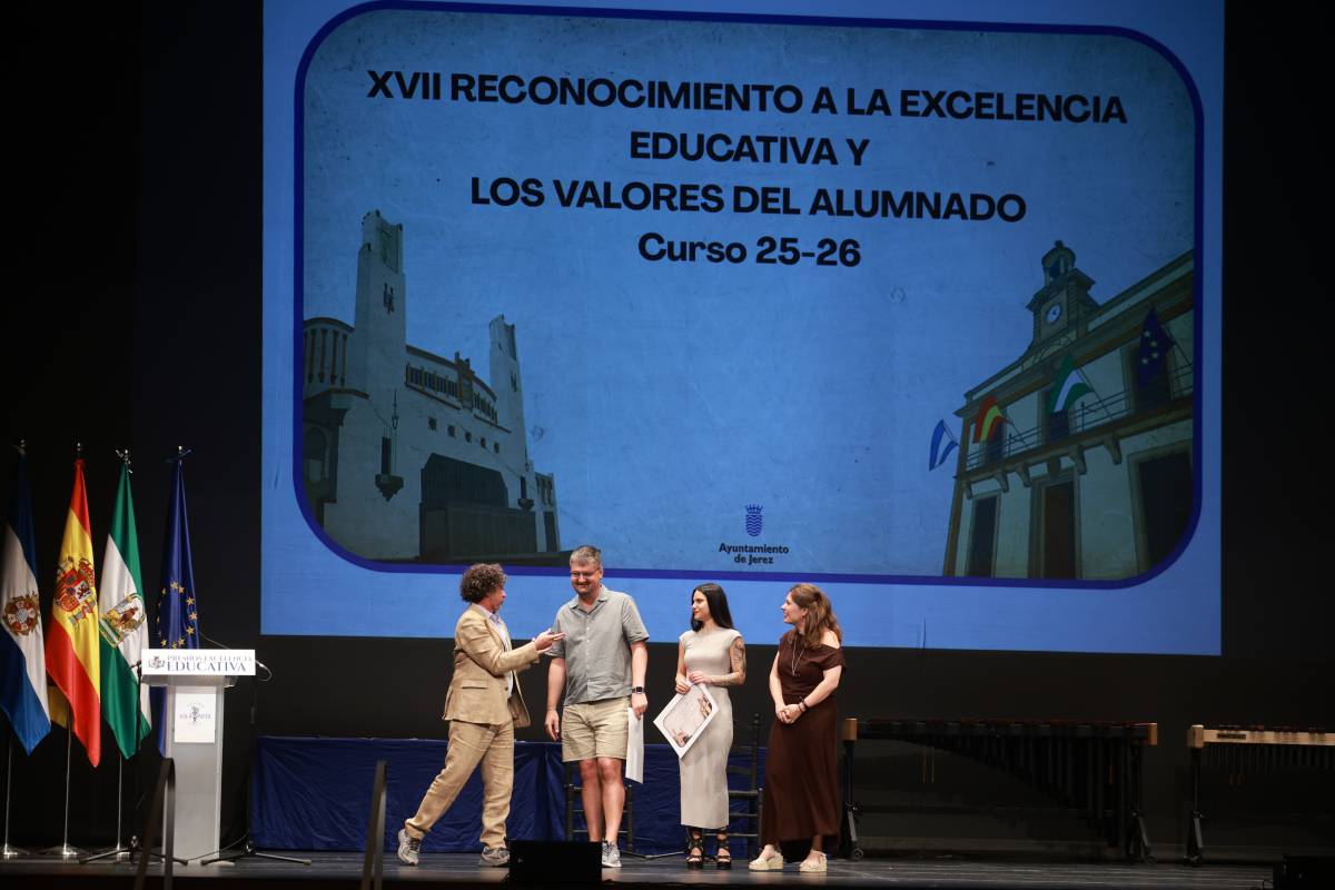 XVII Reconocimiento a la excelencia educativa y valores del alumnado de Jerez, Curso 25-26