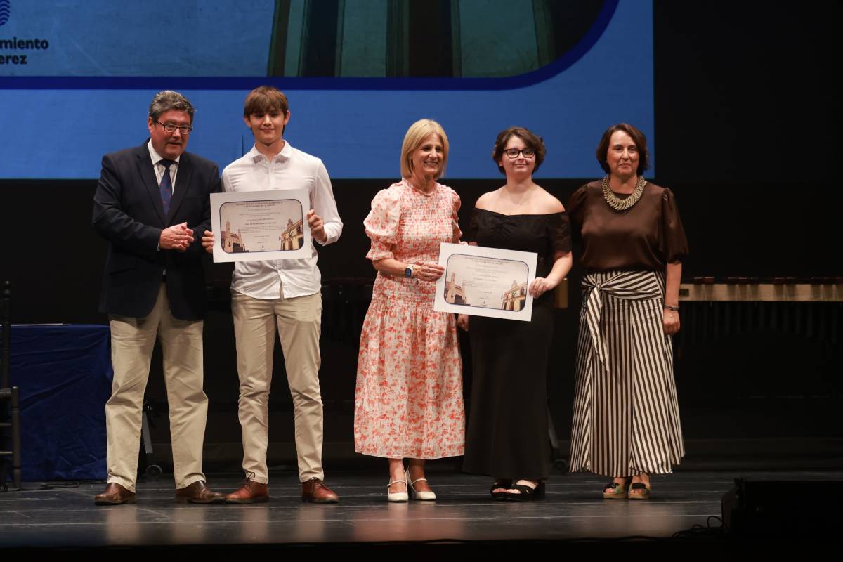 XVII Reconocimiento a la excelencia educativa y valores del alumnado de Jerez, Curso 25-26