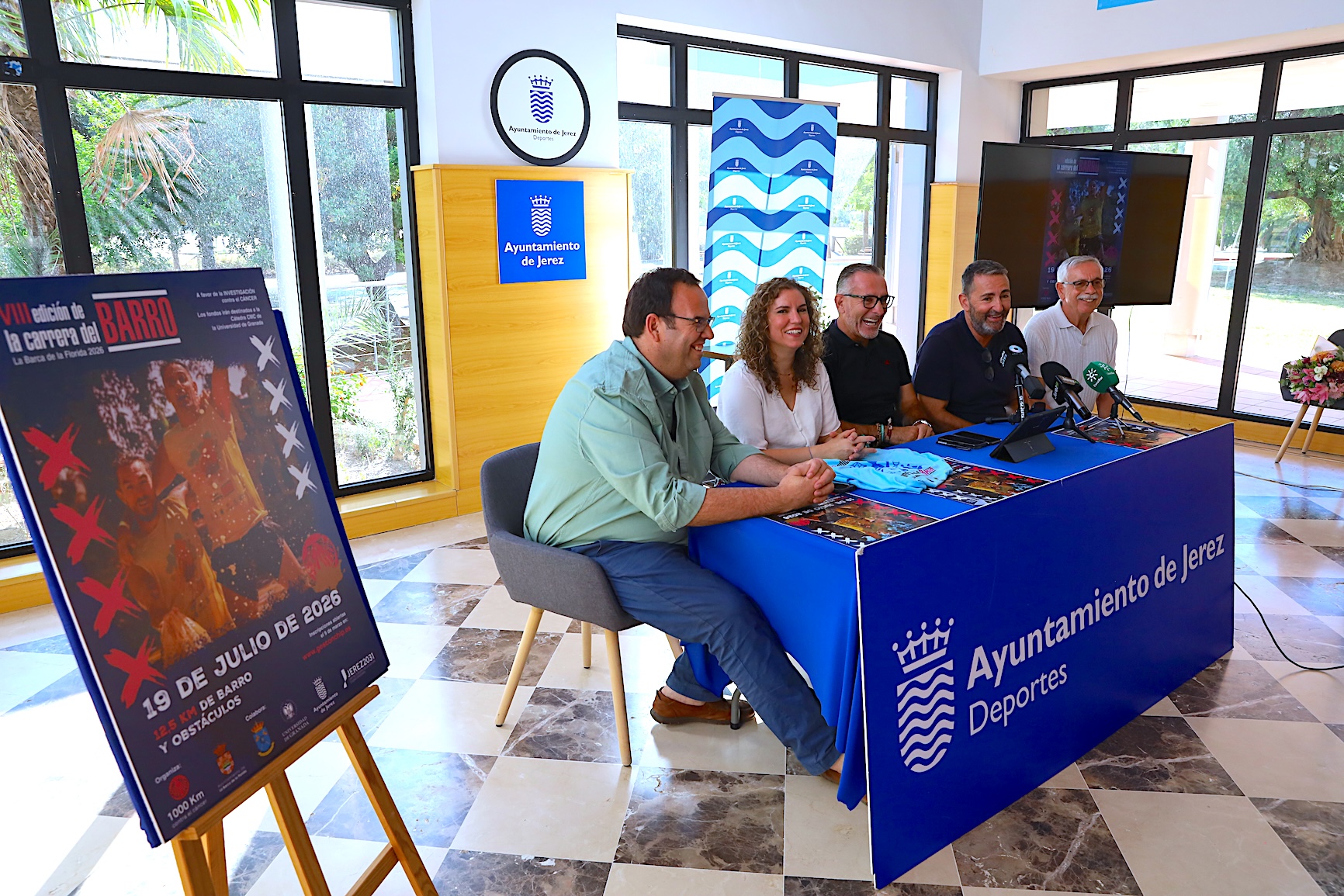 Susana Sánchez y Tomás Sampalo presentan una nueva edición de la Carrera del Barro