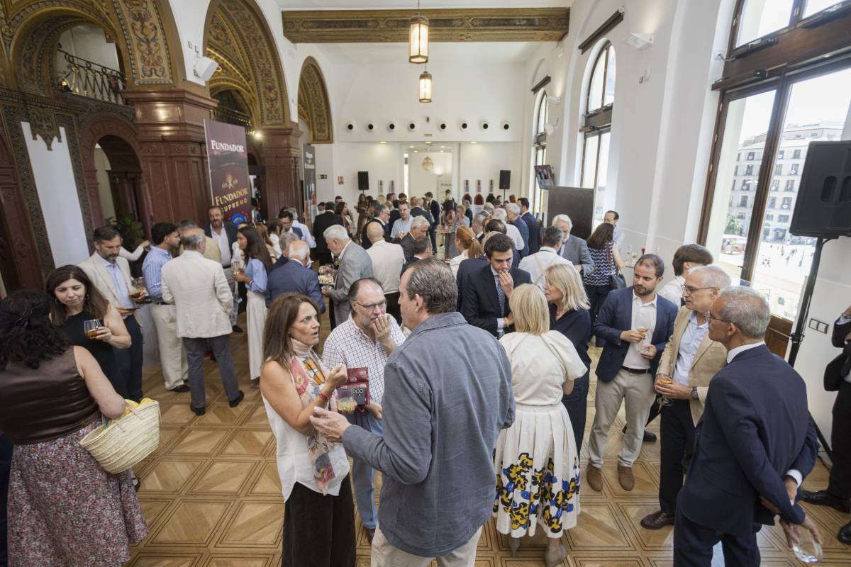 El acto de fundador celebrado en Madrid.
