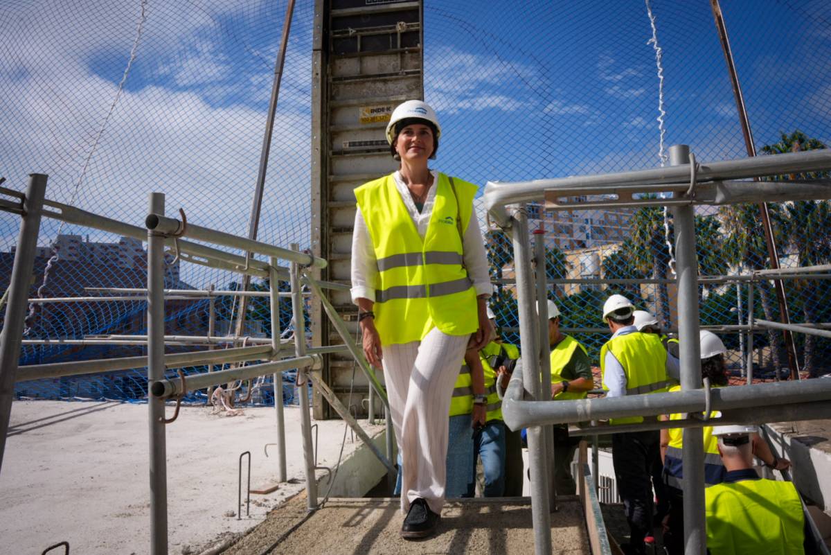 Visita a las obras de las 53 viviendas protegidas de alquiler social de Marconi 