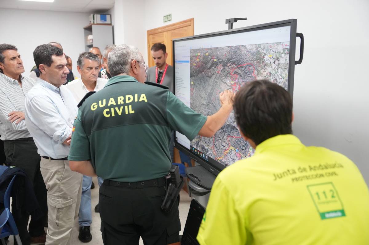 El alcalde de Bédar y la Policía avisaron del incendio puerta a puerta: ¿por qué no se envió el Es-Alert?