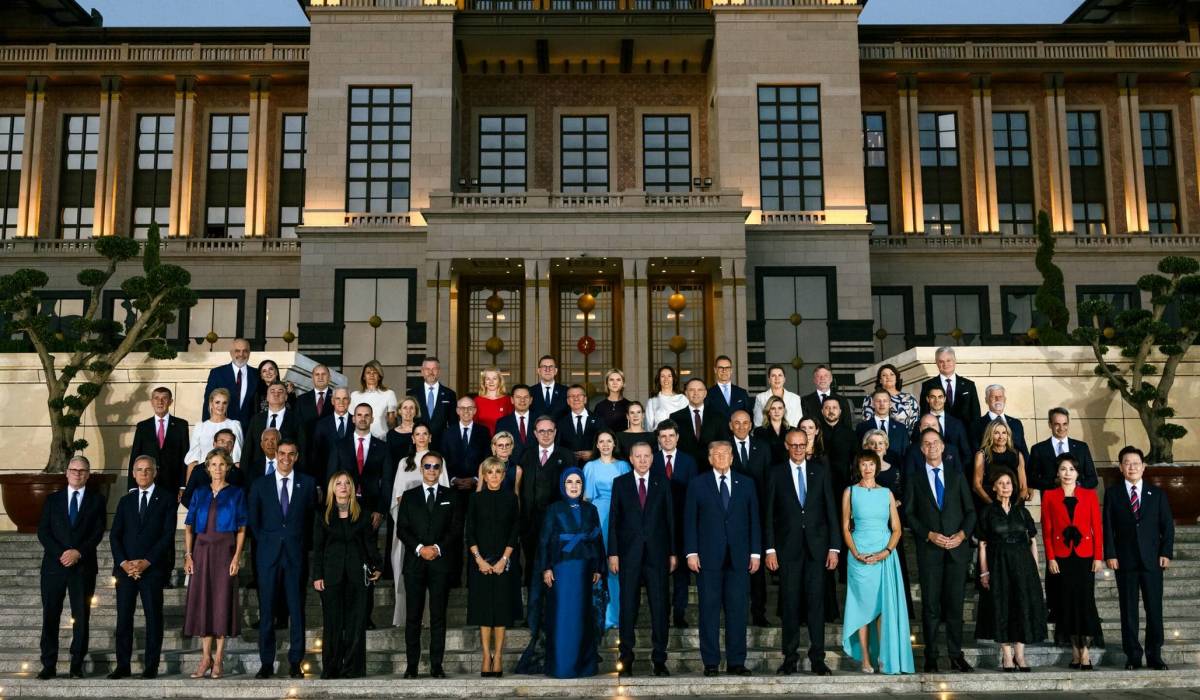 Foto de familia en la OTAN este mes de julio de 2026. - 