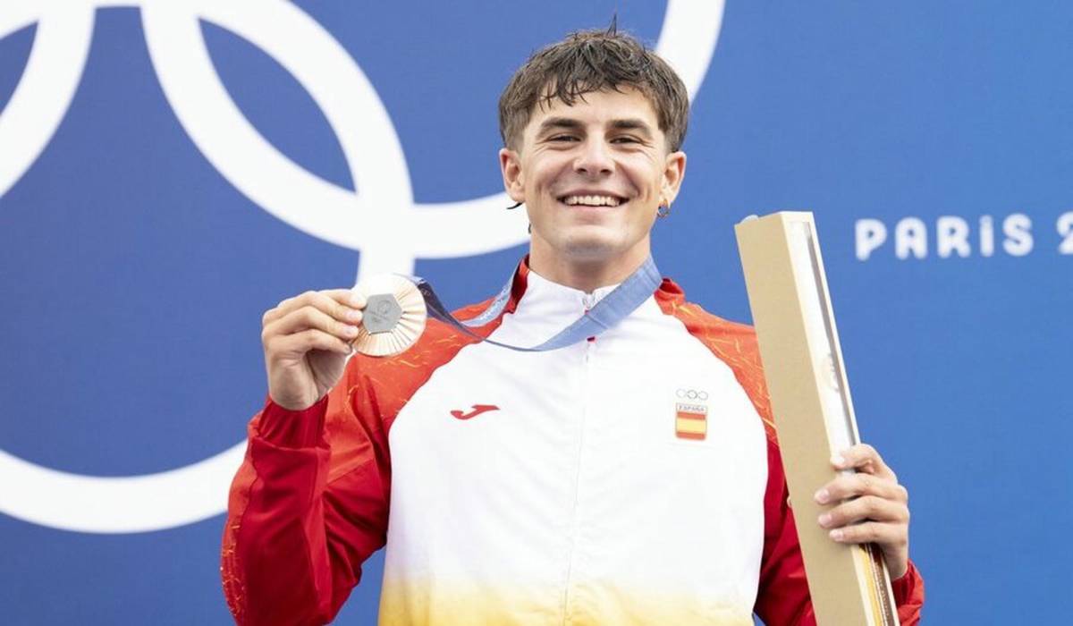 Roban la medalla de bronce del deportista Pau Echaniz de los Juegos Olímpicos de París: 