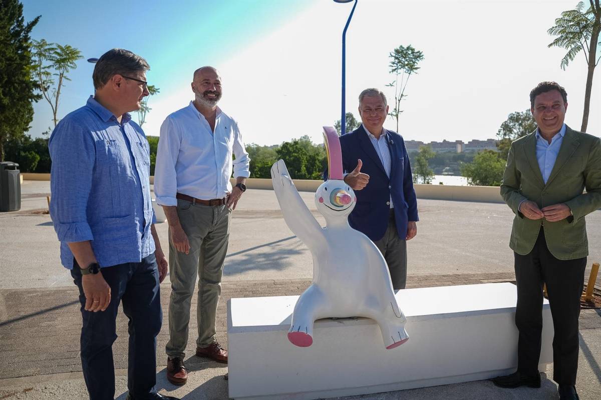 ¿Dónde está Curro? El Ayuntamiento de Sevilla denunciará el robo de la estatua de la Barqueta