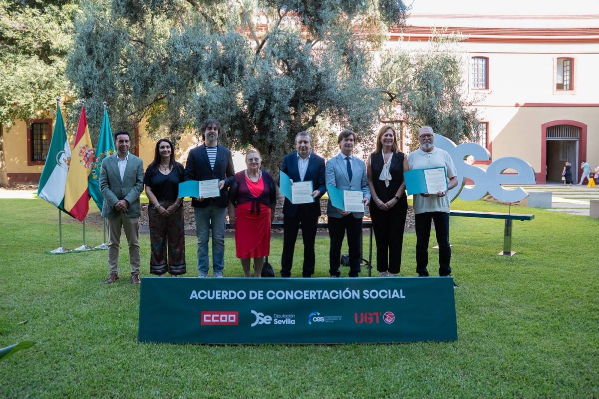 Sevilla sella un pacto con sindicatos y empresarios para hacer de la provincia un destino más atractivo para invertir y emprender