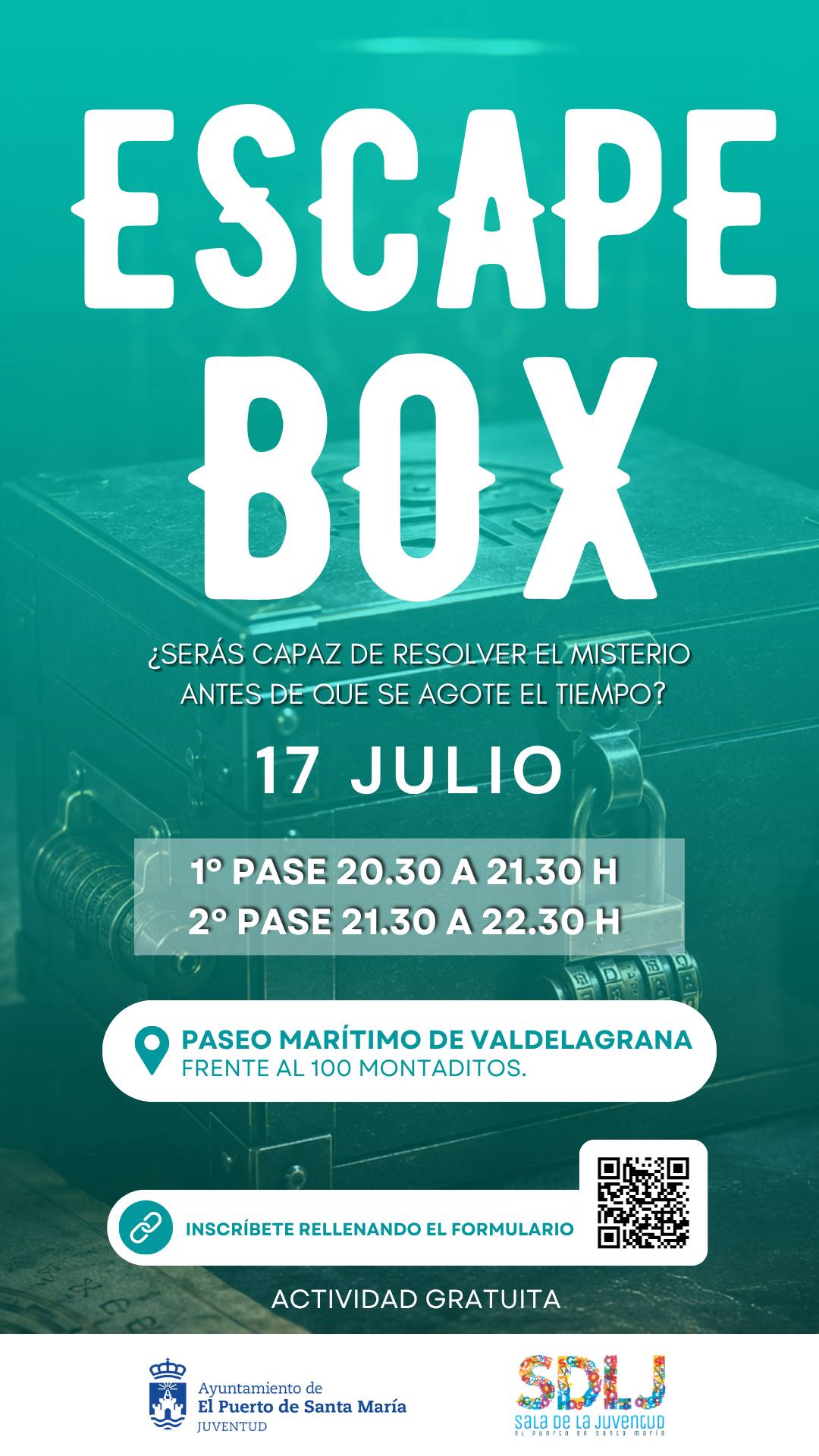 Cartel de la actividad. - Cartel de la actividad.