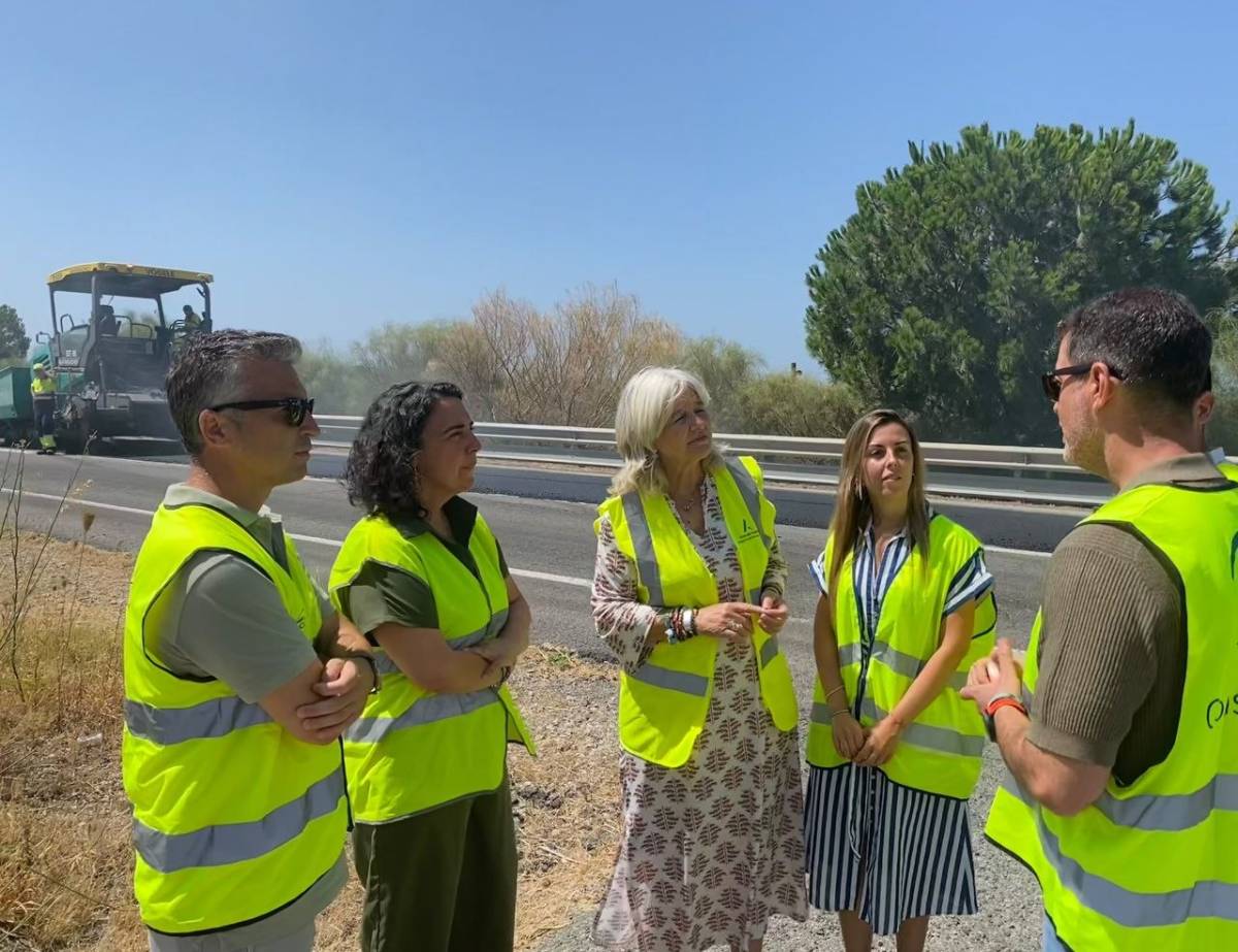 La Junta mejora más de cuatro kilómetros de una carretera de Medina para que sea más cómoda