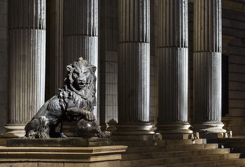 Acceso al Congreso de los Diputados, en una imagen de archivo. - 