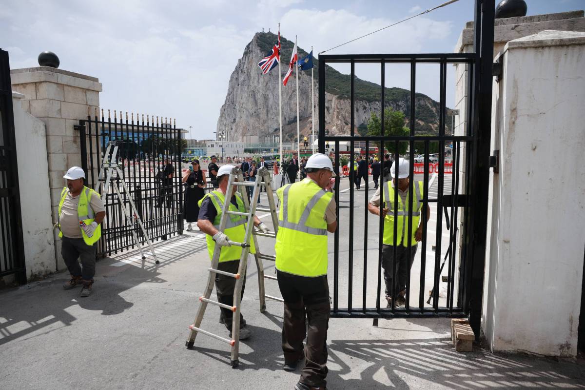 Retirada de la Verja de Gibraltar.
