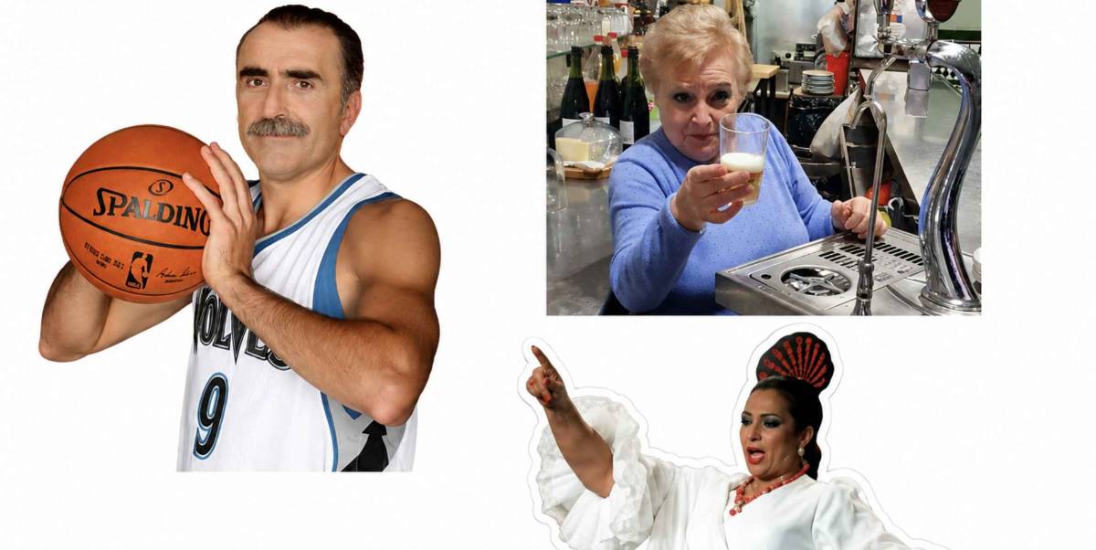 Con referencias a Lola Flores, la Expo 92 o Chiquito: así es el Instituto Andaluz del Sticker que reúne a miles de andaluces