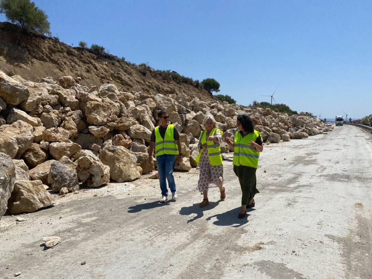 Diez millones para recuperar la autovía que conecta Jerez con Los Barrios: con roturas y deformaciones tras las borrascas