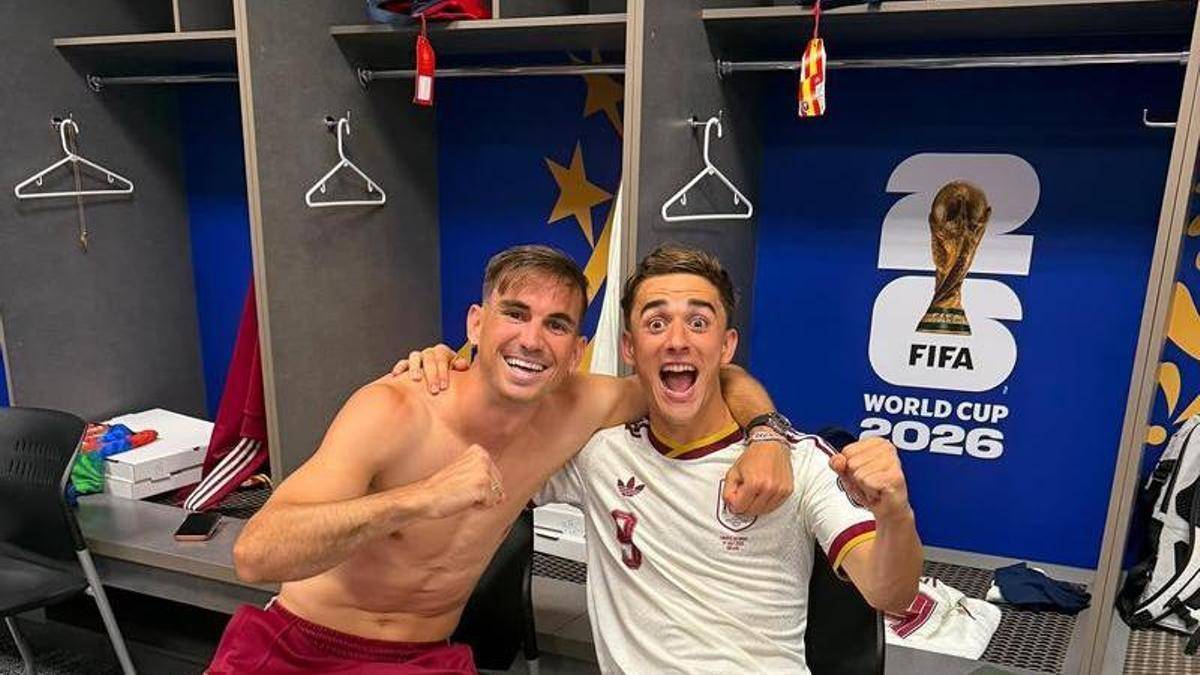 Gavi y Fabián bautizarán a los campos de fútbol de su pueblo incluso si no ganan el Mundial