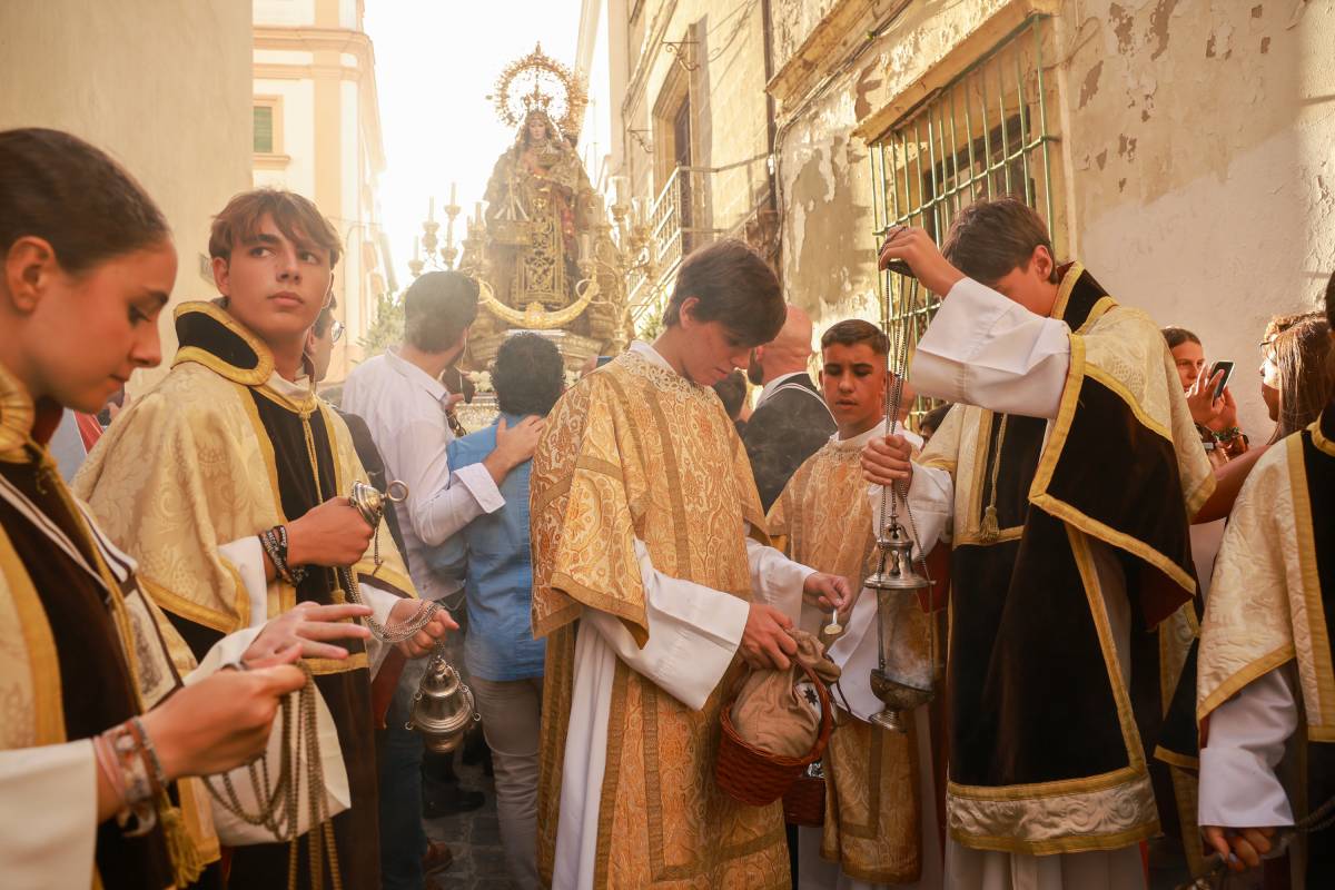 Procesión Virgen del Carmen Jerez 