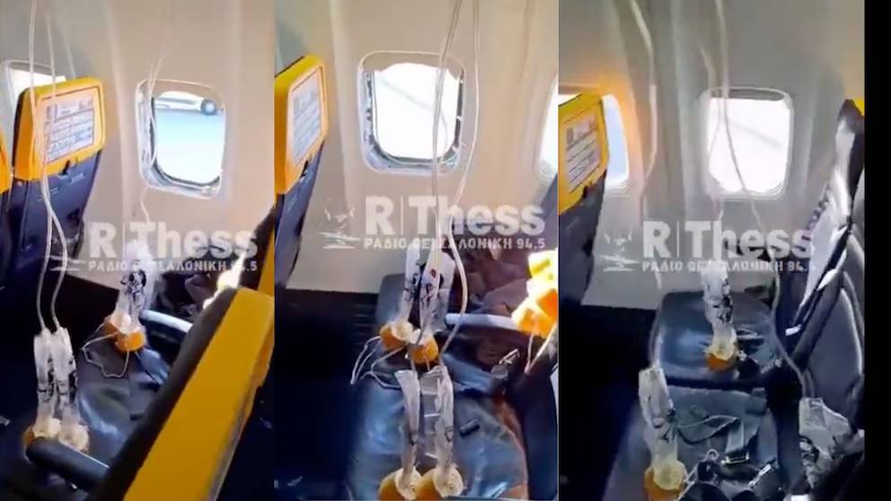 Un pasajero de 61 años fue succionado hacia el exterior de un Boeing 737-800 tras desprenderse una ventanilla en pleno vuelo entre Tesalónica y Alemania. - 