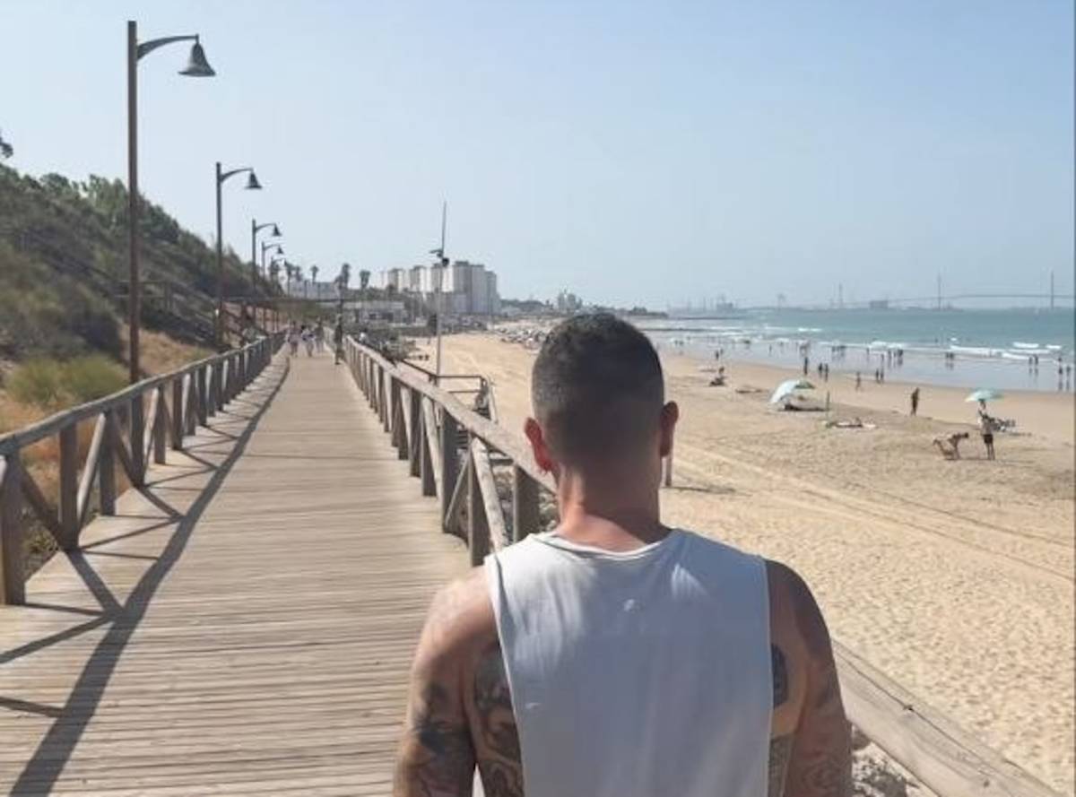 Un momento del vídeo compartido en su 'Instagram'.
