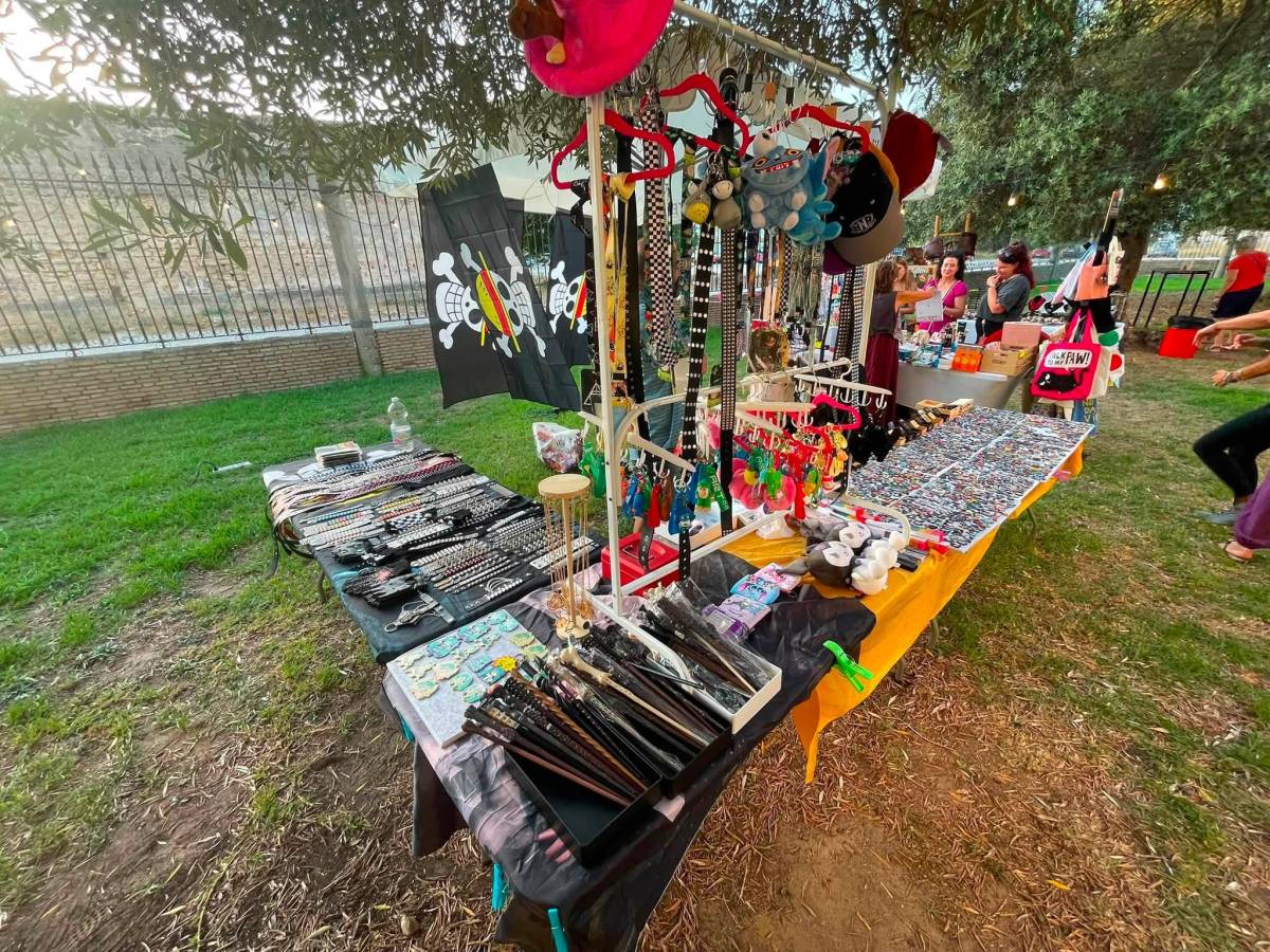 Uno de los puestos de Magic Market Verano en El Puerto.