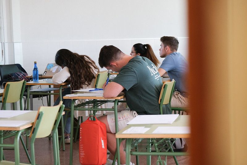Oposiciones a docentes, en una imagen de archivo. - Oposiciones a docentes, en una imagen de archivo.