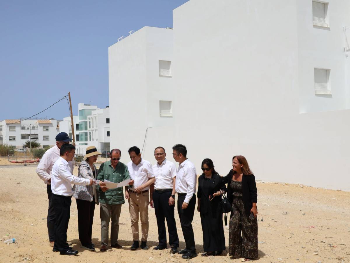 Chiclana, primera ciudad de Europa en construir viviendas con una tecnología china que permite hacerlo en la mitad de tiempo
