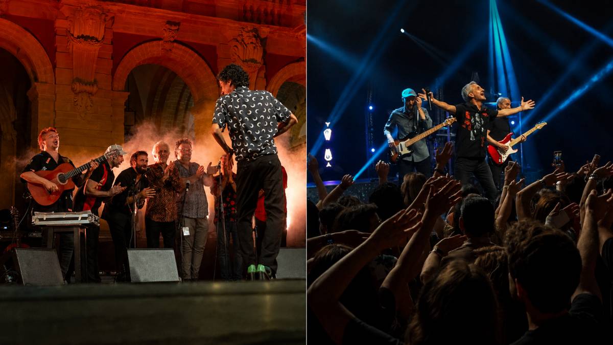Dos noches intensas en el Tío Pepe Festival de Jerez: Sergio Dalma, G-5 con invitados y una pantalla para el Mundial