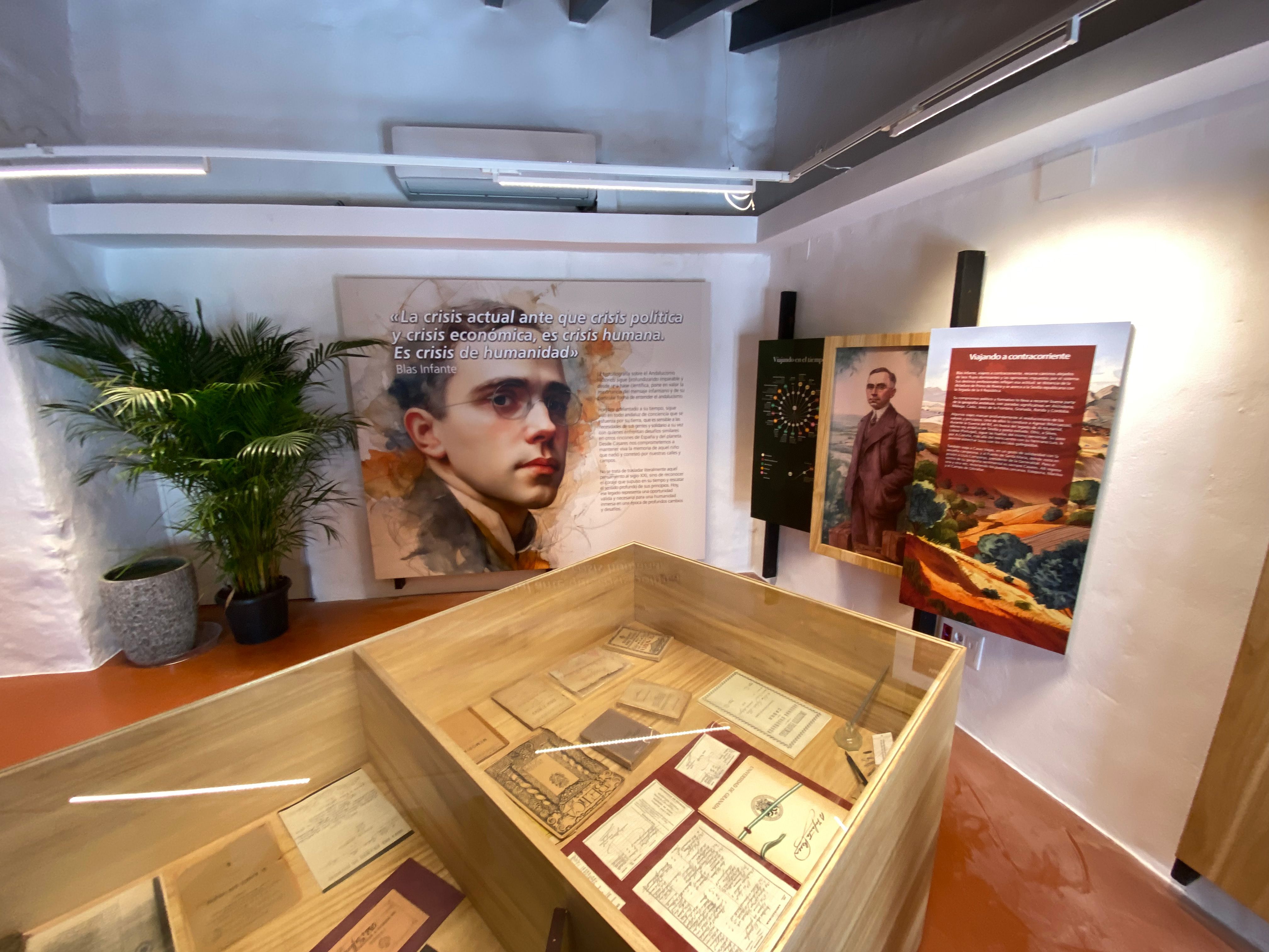 Interior de la Casa Natal de Blas Infante reformada. - 