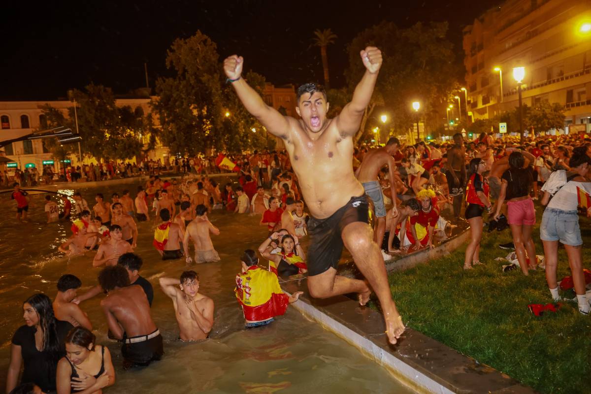 Celebración España Mundial en Jerez  - JUAN CARLOS TORO 