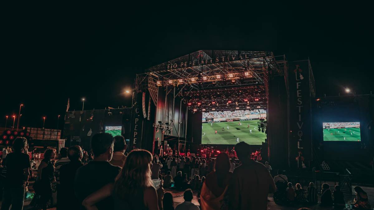 La final del Mundial, estando de concierto: así se vive la victoria de España junto al G5 en el Tío Pepe Festival