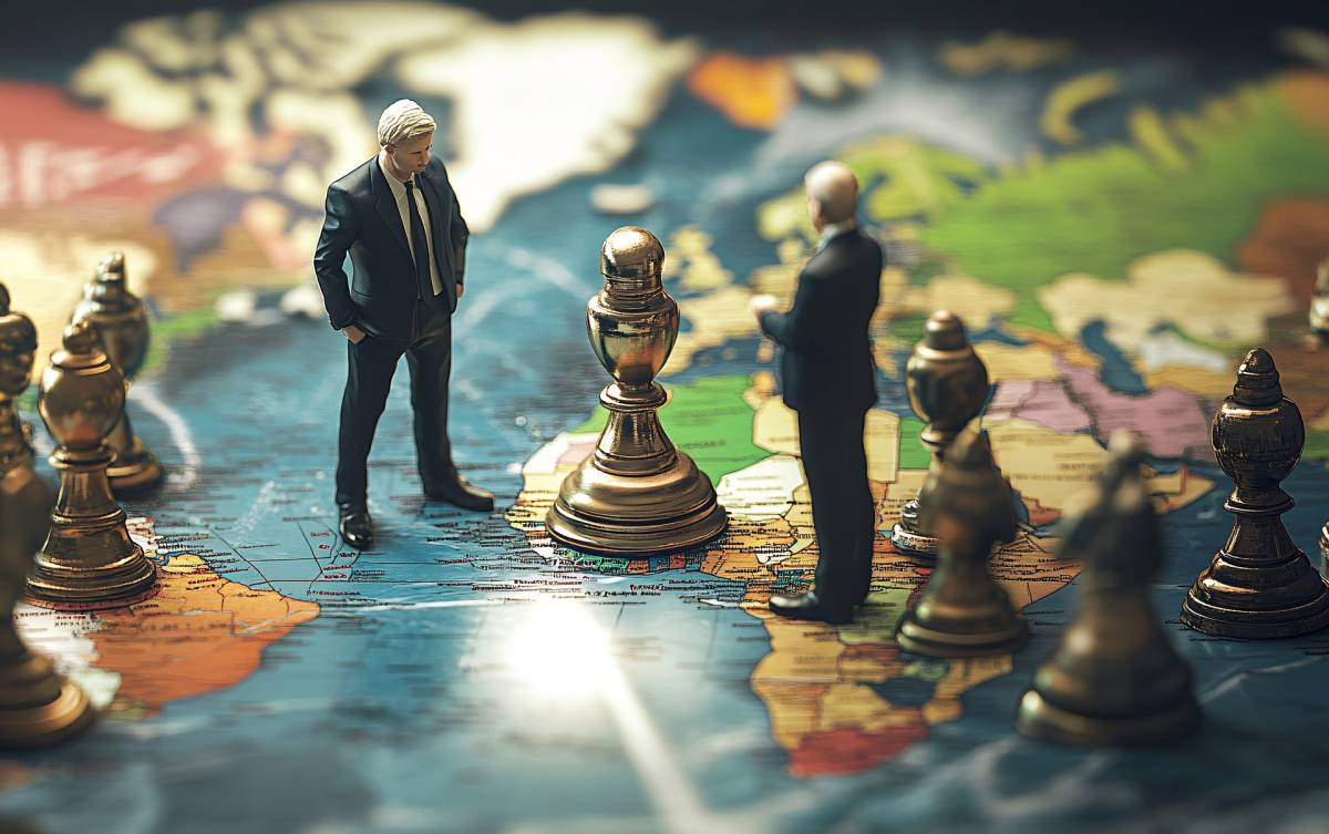 Poderosos jugando una partida con el mundo. - 