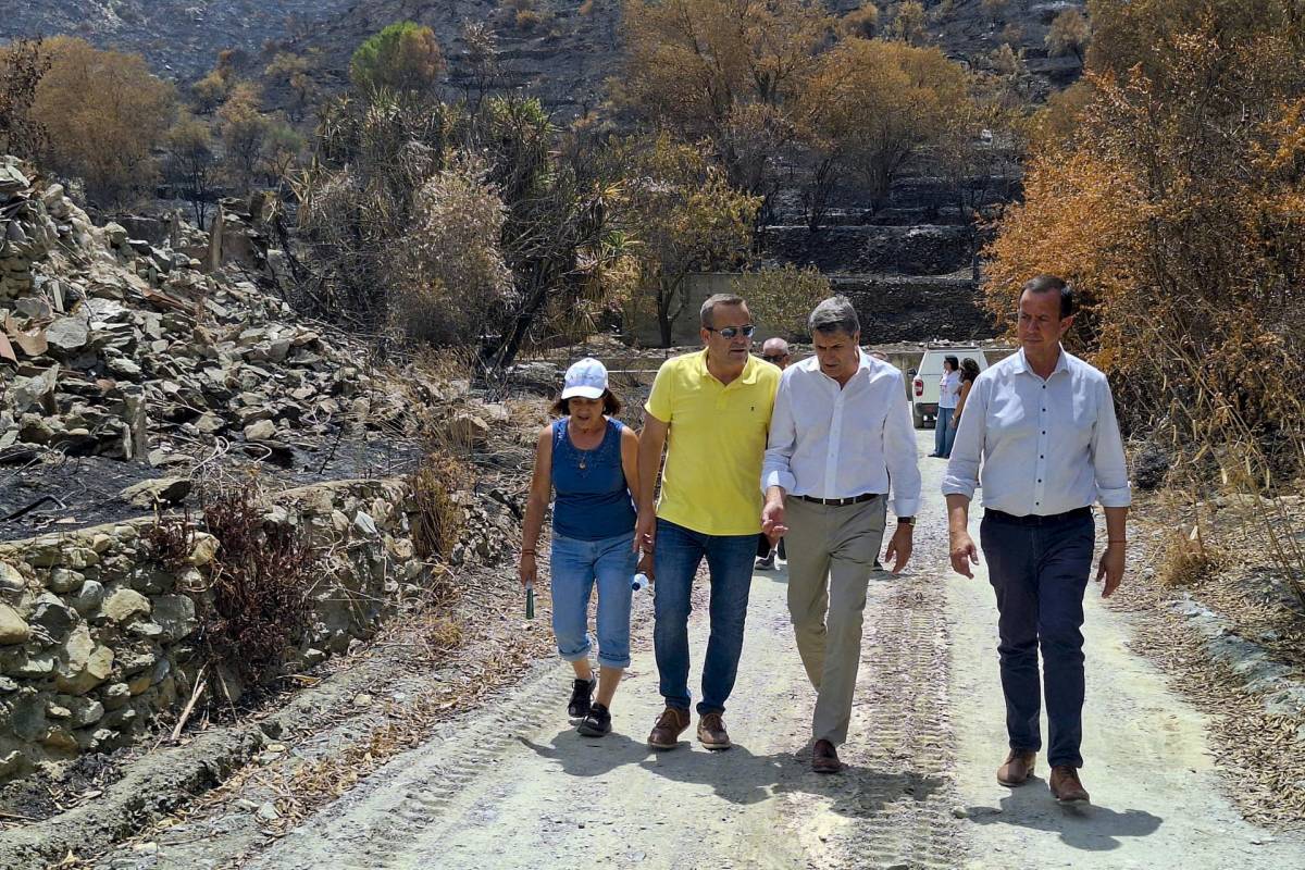 El Gobierno declarará la zona catastrófica en Los Gallardos, cuyos vecinos accederán a ayudas