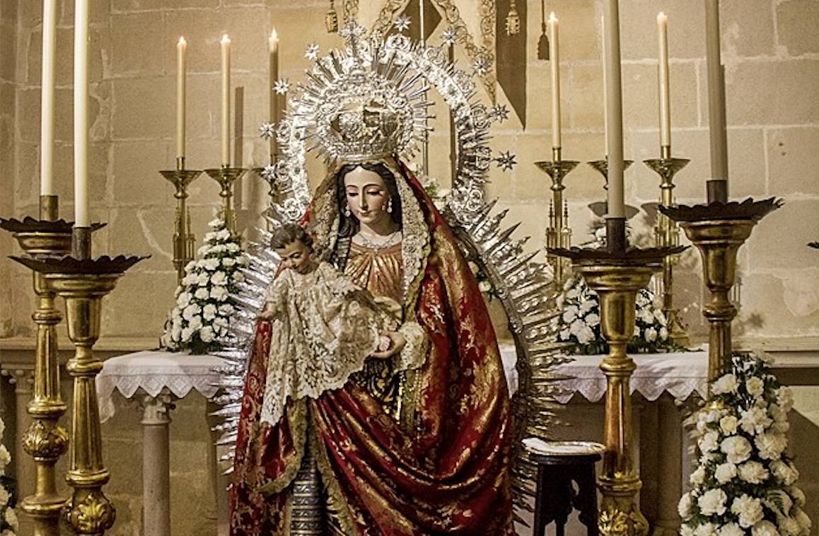 La procesión de Santiago y una misa flamenca marcan la festividad del apóstol en Jerez
