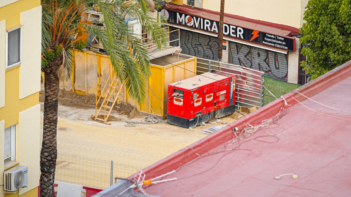 Ruido obras metro de Sevilla